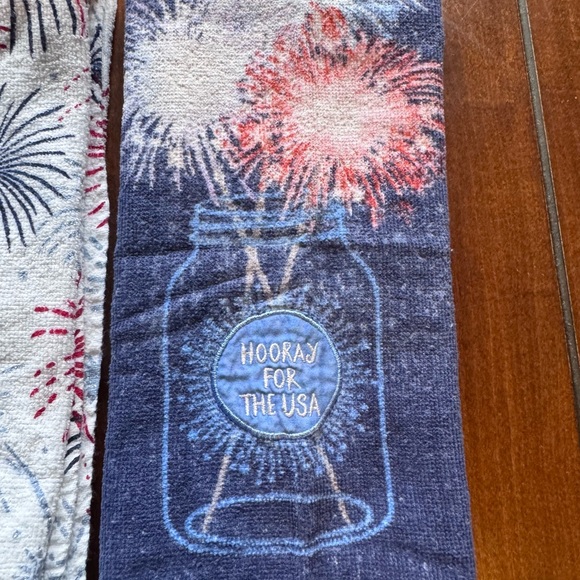 Patriotic Fireworks Kitchen Towels - Picture 4 of 4